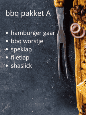 BBQ Pakket A